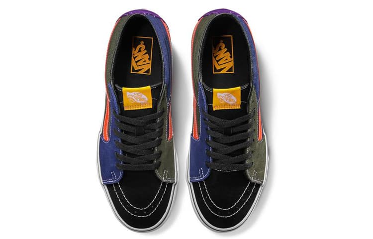 Vans Mix Match SK8MID 'Black Red Blue' 6