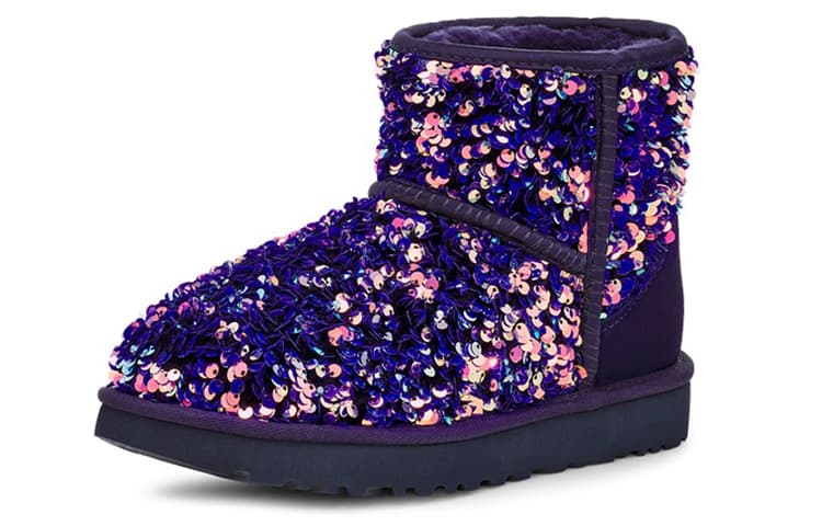 UGG CLASSIC MINI Snow Boots Women's Relief Carving 6