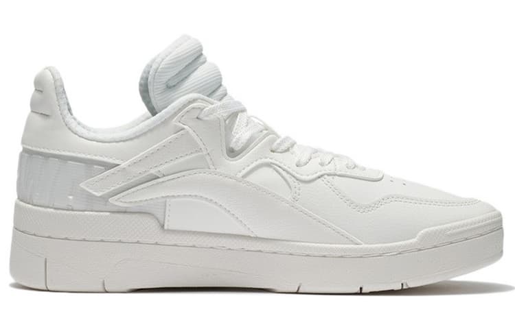 LiNing Wave Superwave Lo Lightweight And Wear-resistant Low-Top Skateboard Shoes Women's Snow White 3