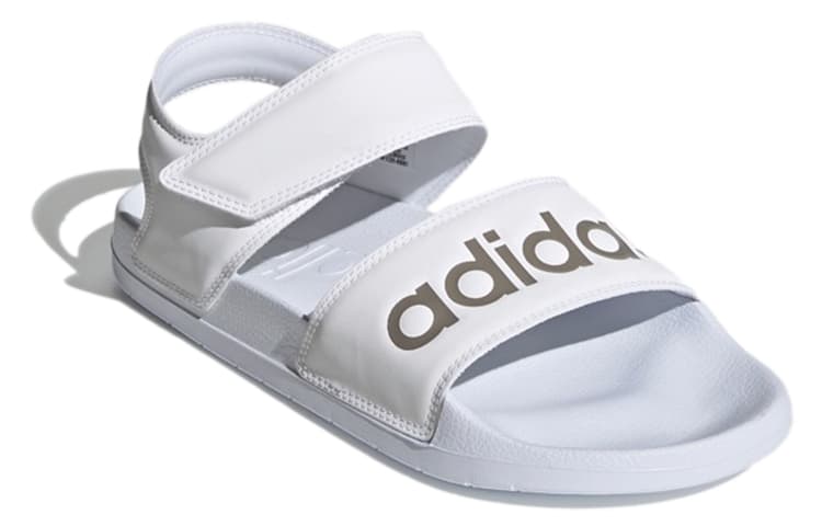 Adidas Adilette Sandal 'White Champagne Metallic' Women's 6