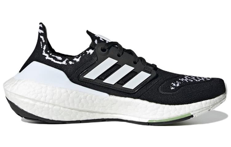 Adidas UltraBoost 22 'Black White Almost Lime' Women's 3