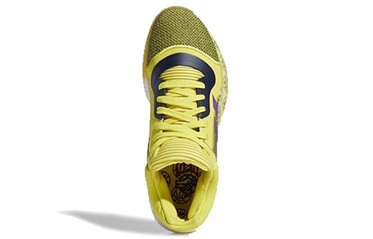 Adidas Marquee Boost Low Yellow Purple Black 5