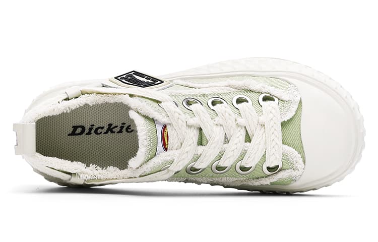 Dickies Low Top Canvas Shoes Women's Avocado Green 5