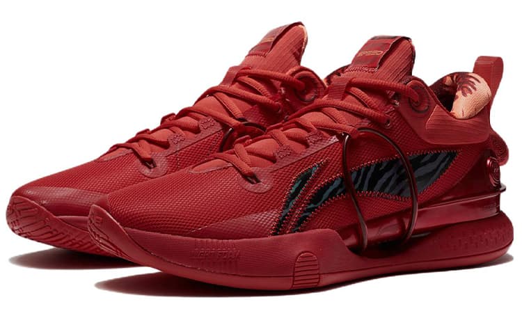 LINING Speed 8 VIII Premium Men's Basketball Shoes - Flame Red 6