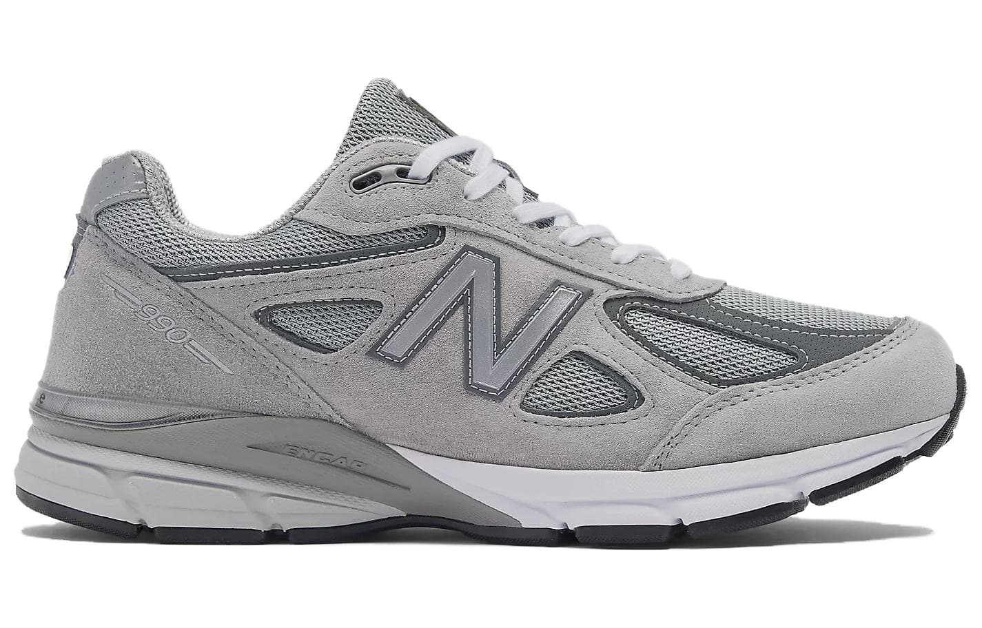 New Balance 990v4 MiUSA Grey Silver 3