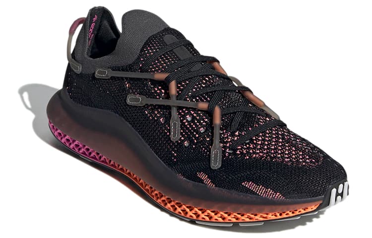 Adidas Originals 4D Fusio Black Orange Pink 5