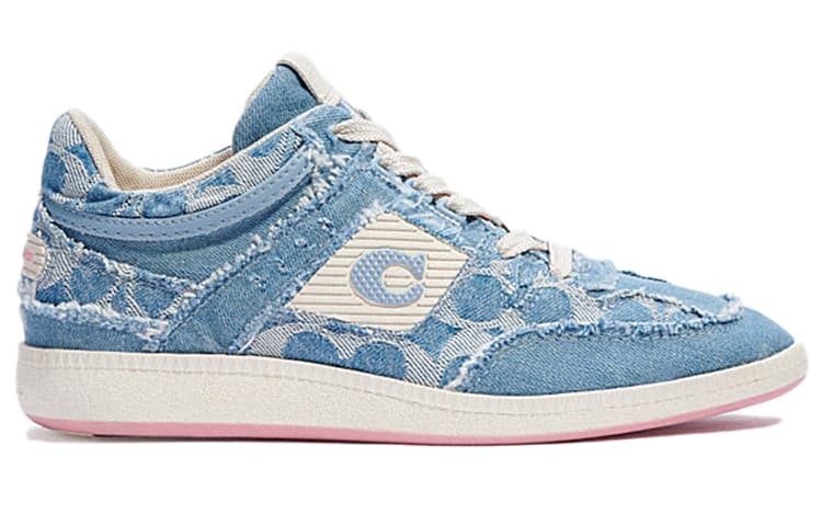 COACH CitySole Stylish Skateboarding Shoes Women's Blue 4