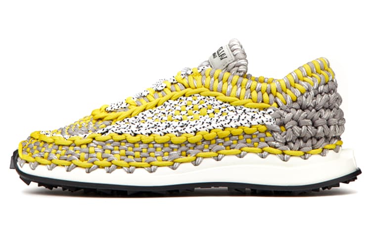 Valentino Crochet Sneakers 'Yellow'
