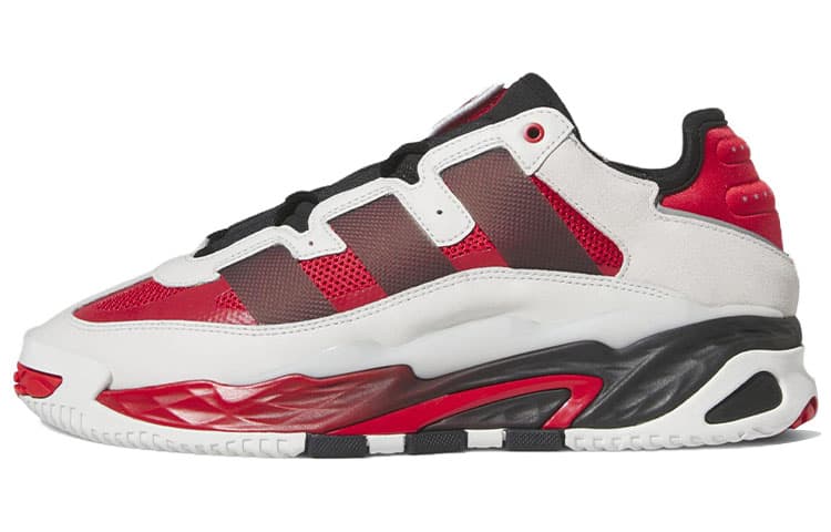 Niteball Adidas Originals 'Crystal White Scarlet'