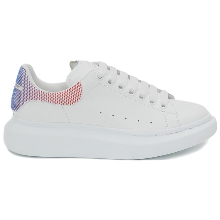 Alexander McQueen Thick soled Low top Sneakers 'White Pink Purple' 4