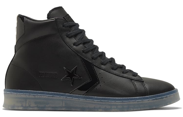 Pro Leather Converse High 'Black Ice Black Clear' 4