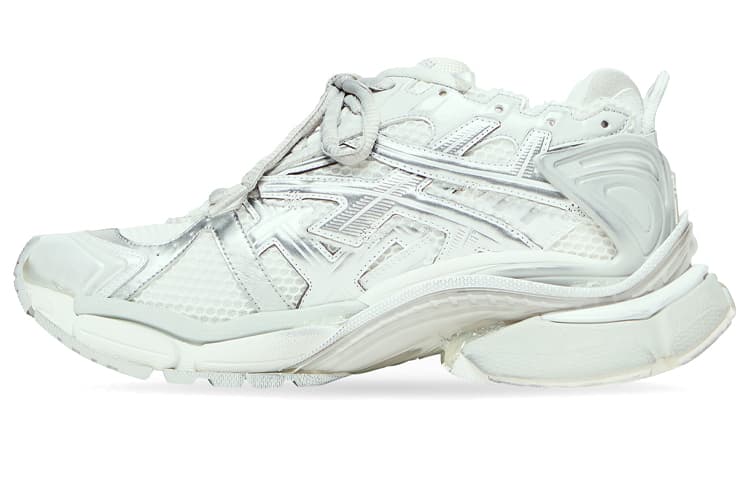 Balenciaga Runner 'White Silver' 2