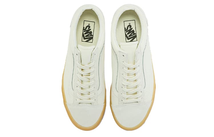 Vans Shoes Skate Shoes 'White Brown' 6