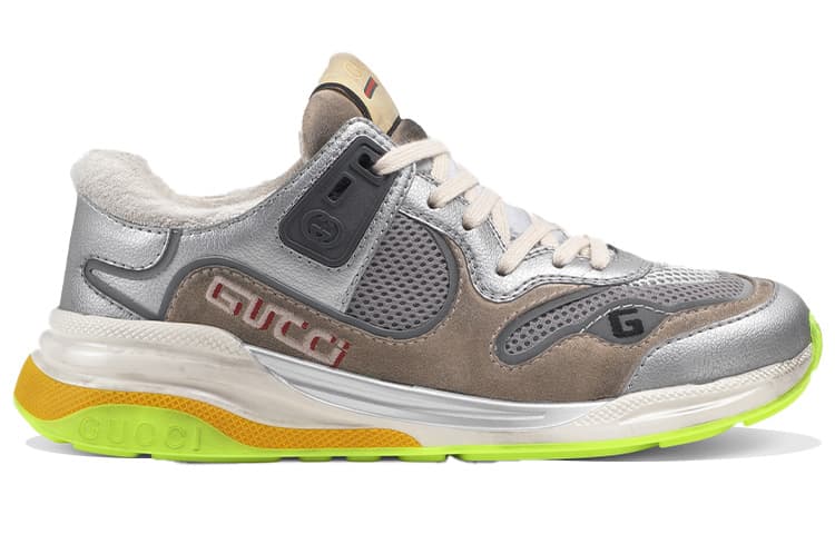 GUCCI Women's Ultrapace 'Silver Metallic' Women's 3