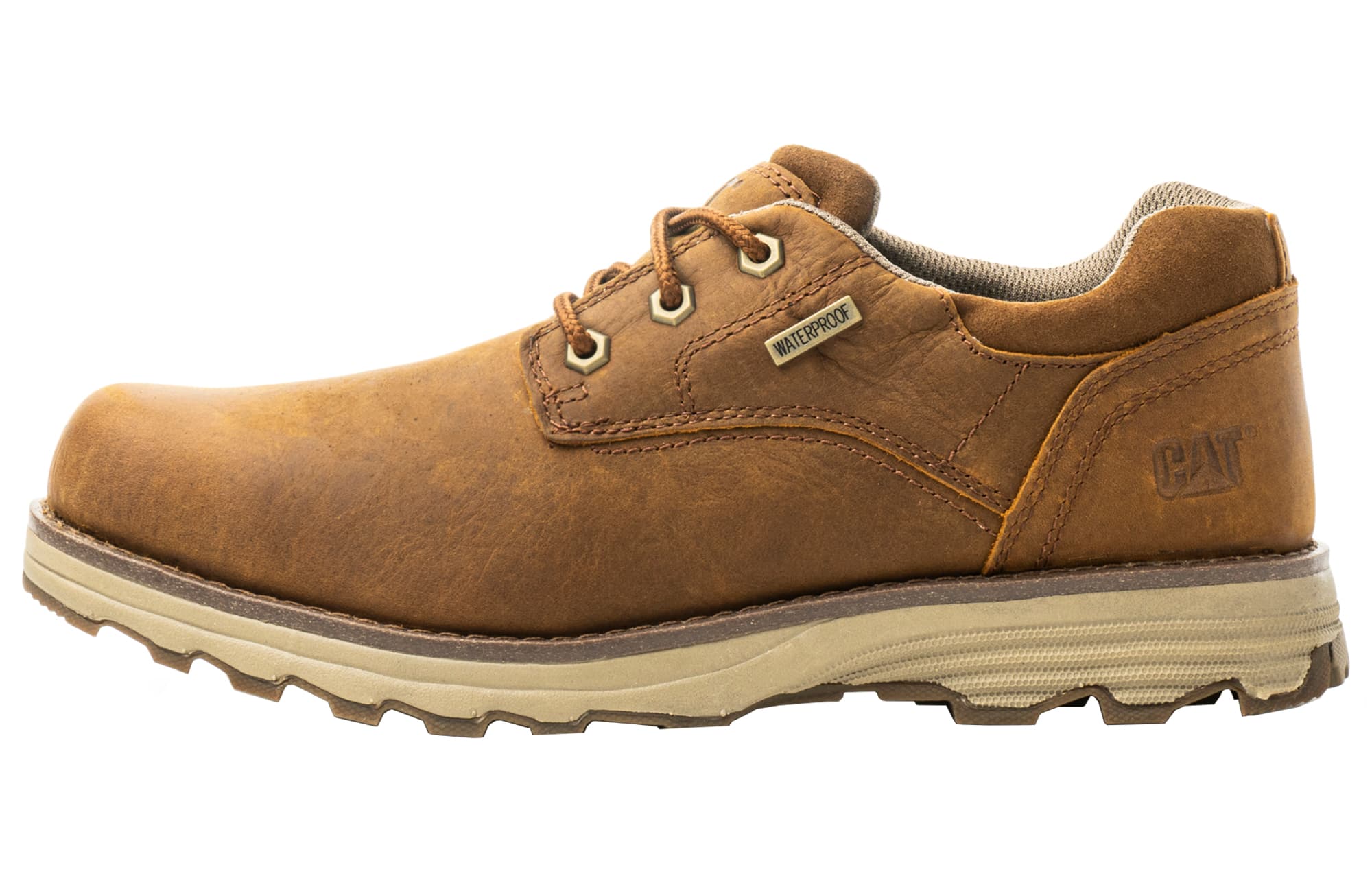 CAT Men's Casual Shoes Men Low-Top Brown 2