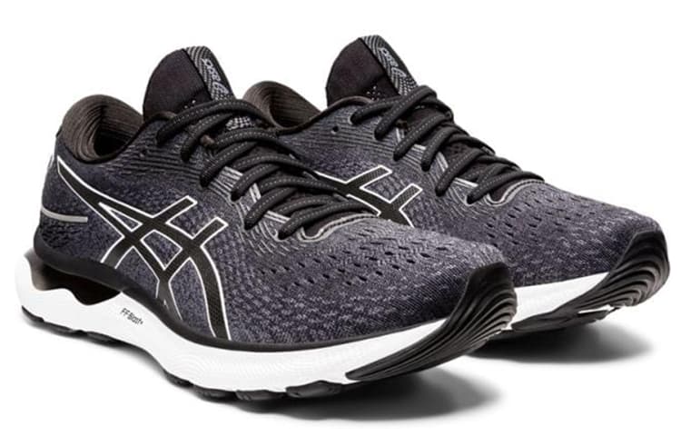 Asics Gel Nimbus 24 2E Wide 'Black White' 6