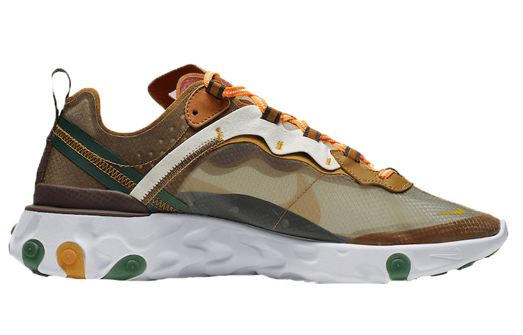 Nike React Element 87 Orange Peel 4