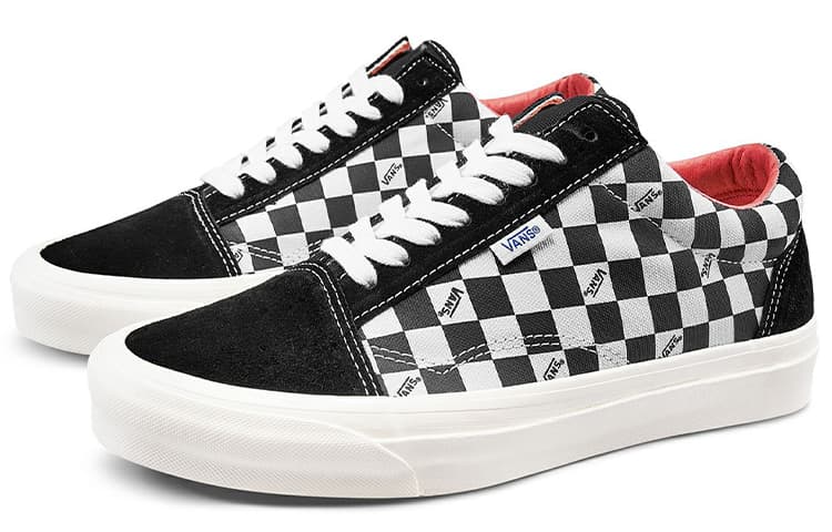Old Skool Vans Ns Og Lx 'Black Checkerboard Logo' 4