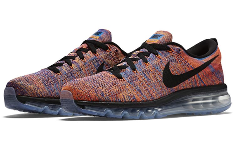 Nike Flyknit Air Max Photo Blue Total Crimson 4