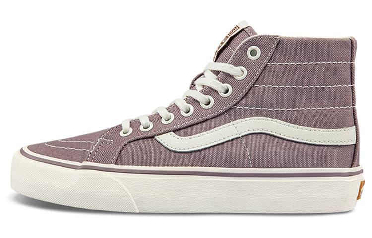 Vans Unisex SK8 HI High Top Sneakers Purple 2