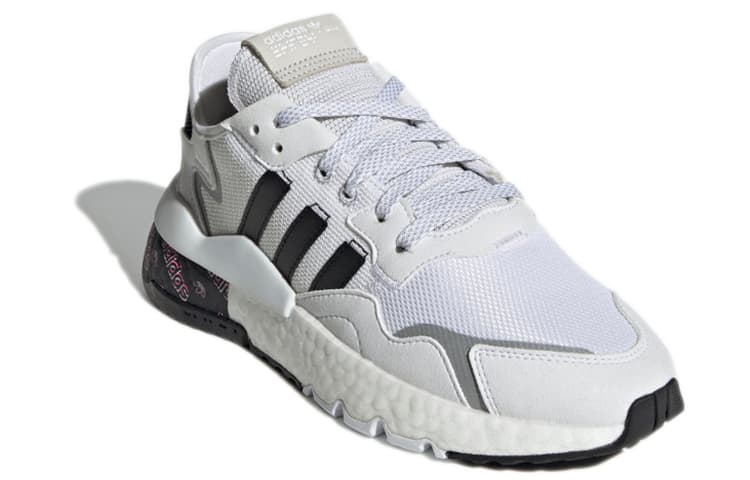 Adidas Originals Nite Jogger 'White Black Gray' Women's 4