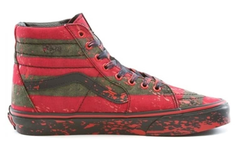 Vans Sk8 Hi Horror Pack Nightmare On Elm Street Freddy Krueger 3