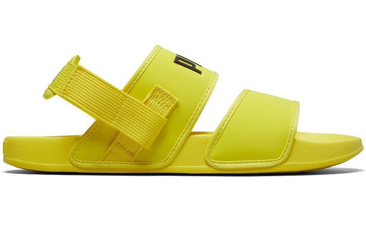 PUMA Leadcat Ylm Lite Sandal 'Yellow' Women's 4