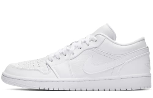 Jordan 1 Low Triple White 2019