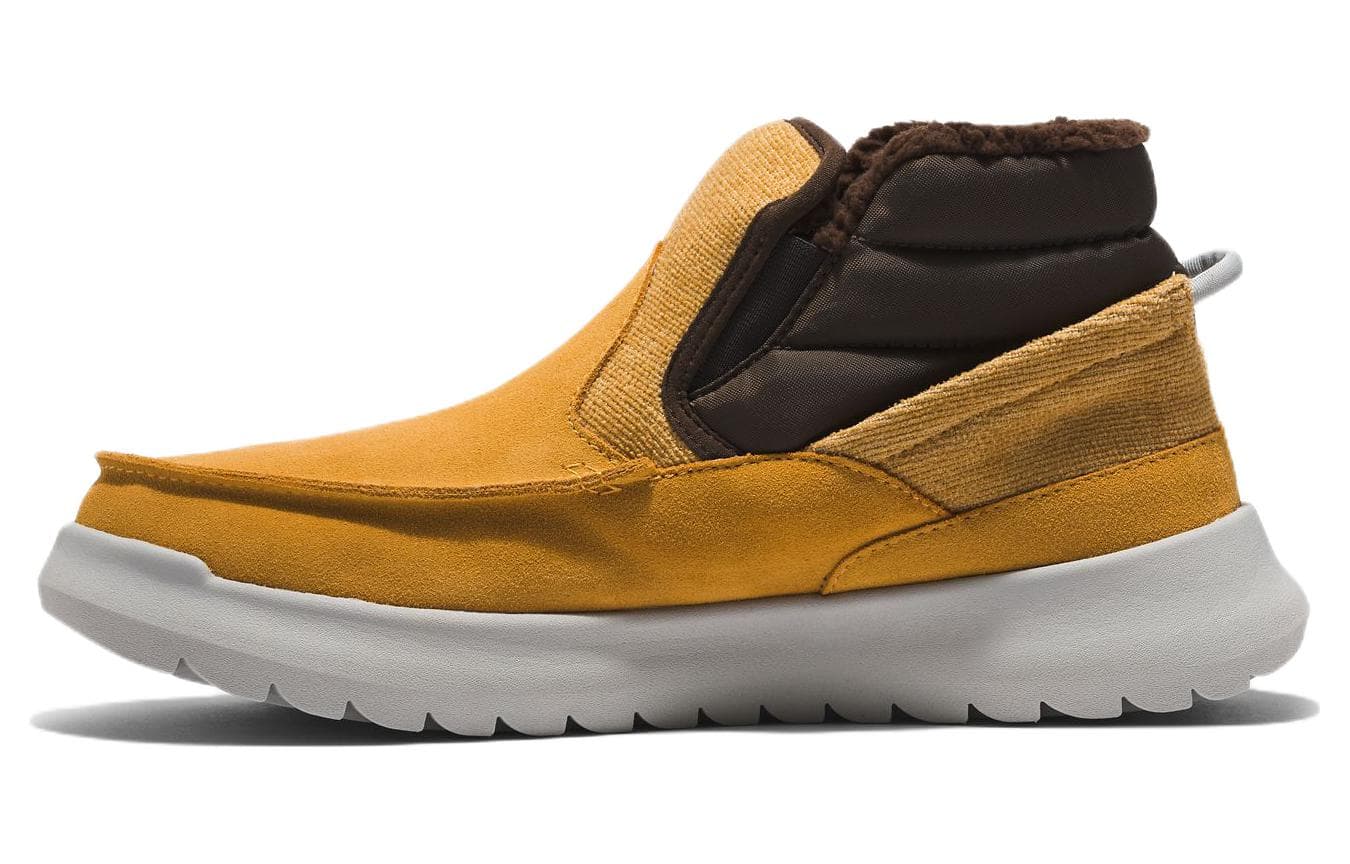 Timberland EZ LOUNGE Abrasion-Resistant Ankle-Length Outdoor Boots Yellow White 2