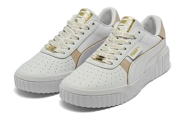 PUMA Cali Reinvention Casual 'White Khaki' Women's 3