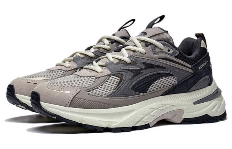 LiNing Aurora 2K Slip-Resistant Low-Top Casual Shoes Men's Dawn Gray 5