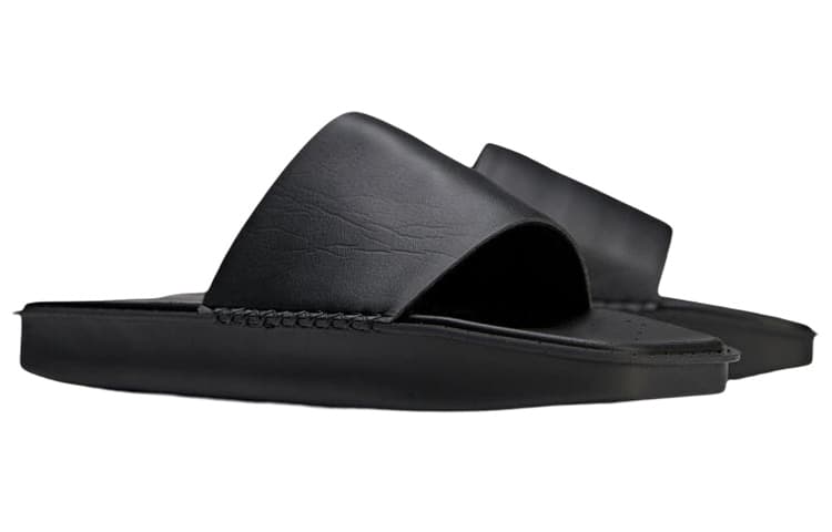 Y 3 Water Slides Black 6