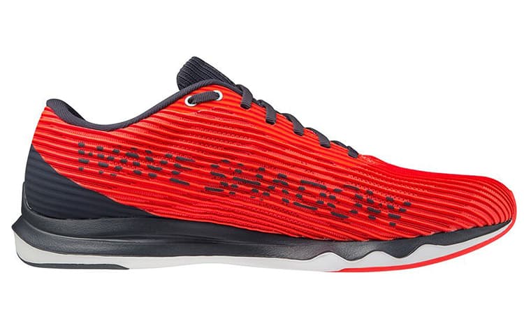 Mizuno Wave Shadow 4 Anti-Slip Wear-Resistant Breathable Lightweight Low-Top Running Shoes Men's Red 3