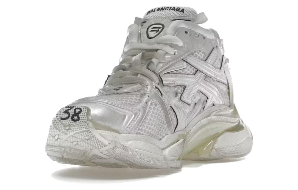 Balenciaga Runner Sneaker 'Worn Out White' Women's 5