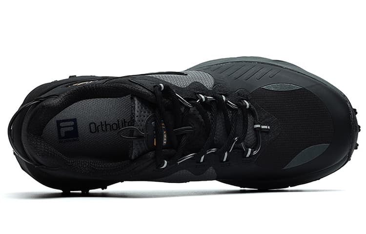FILA Heritage-FHT Low-Top Training Running Shoes Men's Black 5