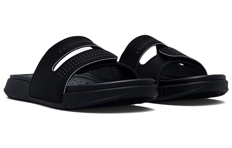 Under Armour Ansa Studio Slide 'Black Jet Grey' Women's 5