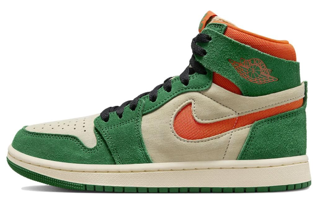 JORDAN 1 High Zoom Air Cmft 2 Pine Green Orange Blaze Women's 2