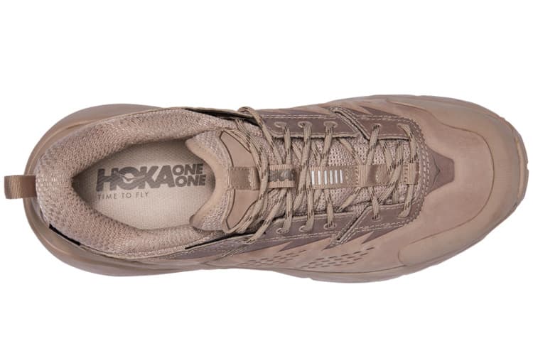 HOKA ONE ONE Kaha Low Gore Tex Taupe Bungee Cord 6