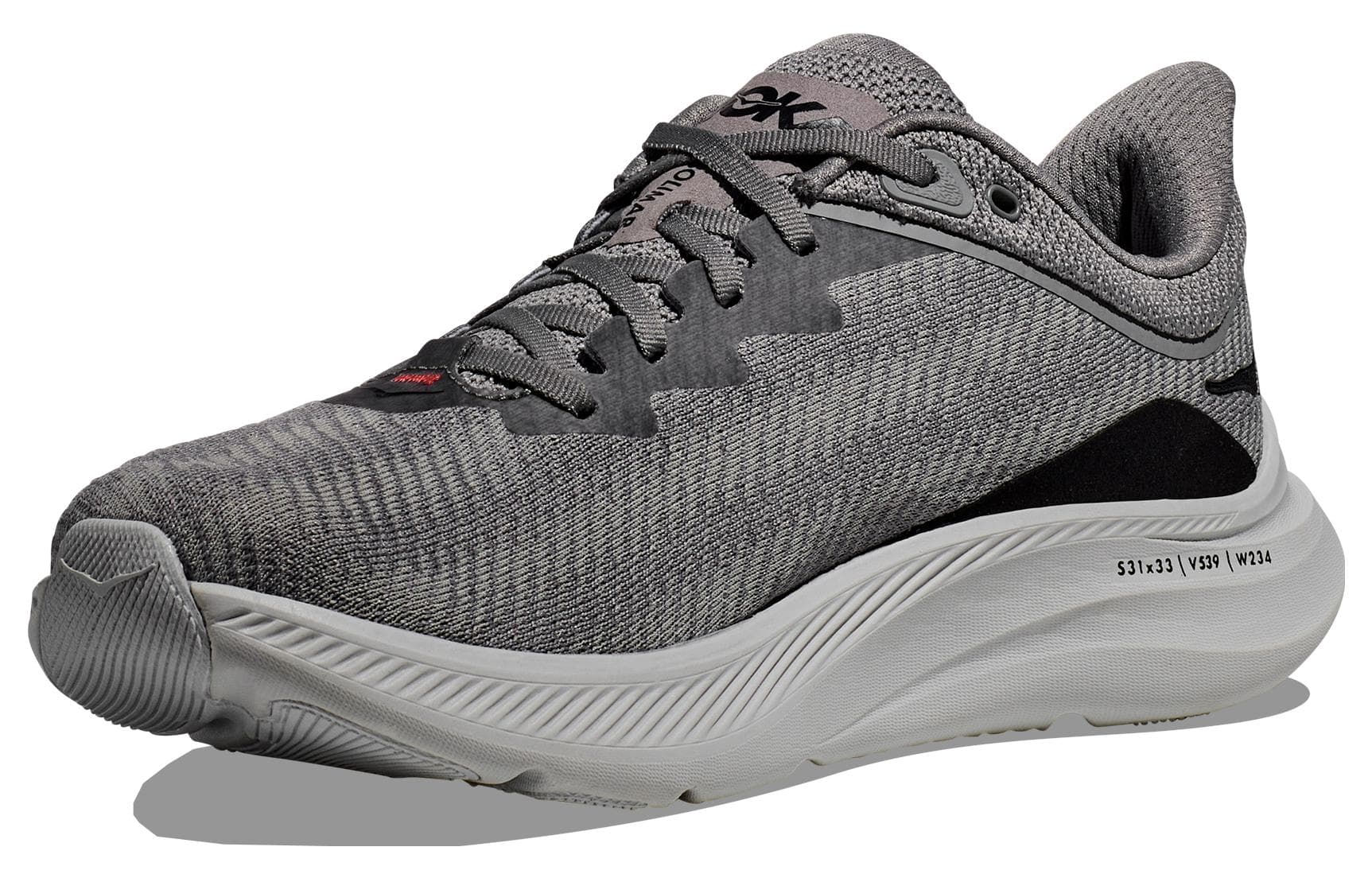 HOKA ONE ONE Solimar Limestone Lunar Black 5