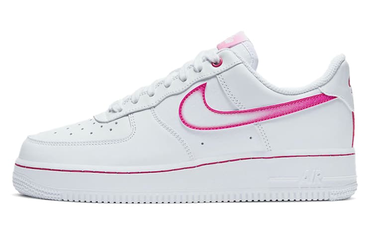 Nike Air Force 1 Low Airbrush White Pink Women's 2