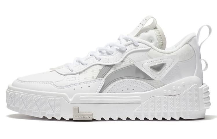 LiNing 'New Journey' Low-Top Skate Shoes Women's White 2