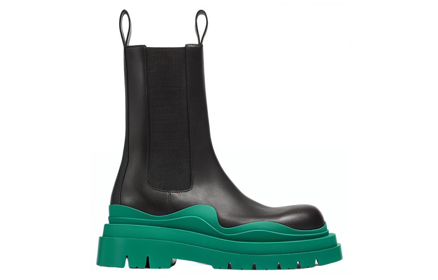 Bottega Veneta Tire Chelsea Boots Women's Turquoise 4