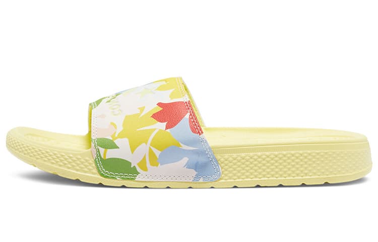 Converse Chuck Taylor All Star Slide Slippers Yellow Women's 2