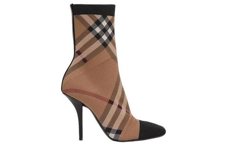 Burberry Vintage Check Sock Boots 3