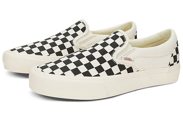Slip On Vans VR3 'Black Marshmallow Checkerboard' 5