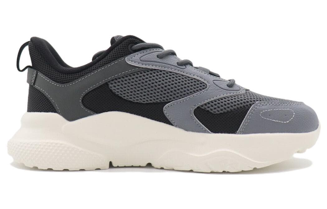 Anta Life Collection Cushioning Anti-Slip And Wear-Resistant Low-Top Sports Casual Shoes Men's Black Gray Color 3
