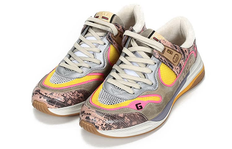 GUCCI Women's Ultrapace 'Pink Tejus Printed' Women's 6