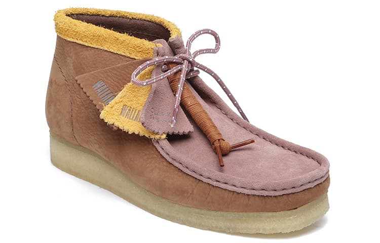 clarks Originals Wallabee Boot Multicolour Suede 6