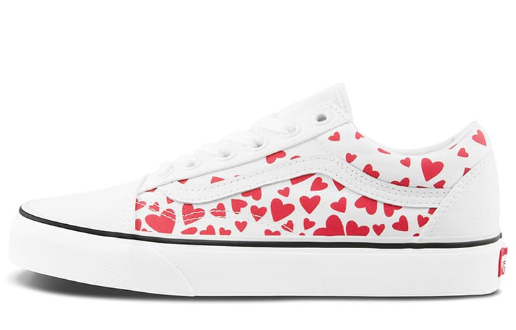 Old Skool Vans 'Valentine Hearts' Women's 2