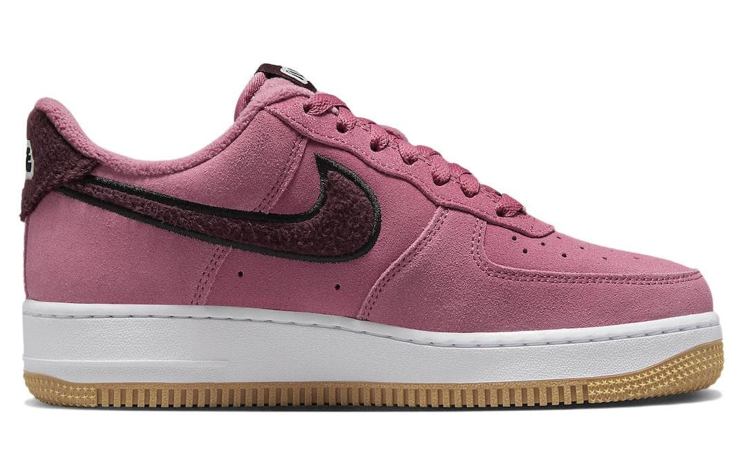 Nike Air Force 1 Low '07 Se Desert Berry Gum Fleece Women's 3